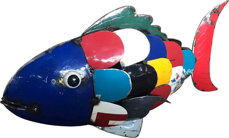 Product image 1 of the product “Fish  45 cm Length, metal art. ”